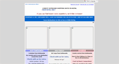 Desktop Screenshot of nepalshipping.com
